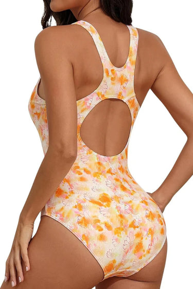 Women's One-Piece Tummy Control Swimsuit – Slimming Sporty Swimwear